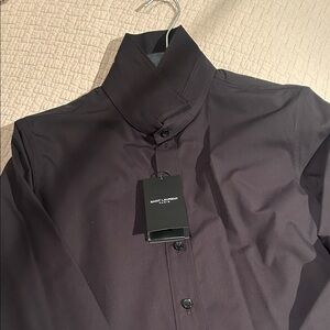 Saint Laurent Dark Button-Up Shirt